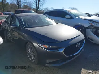2019 Mazda 3 w/Select with VIN JM1BPACL1K1107958, listed as a IAAI auction lot 41173593 with Not Provided miles. Bid and sale history available at carsss.com. Image 1.