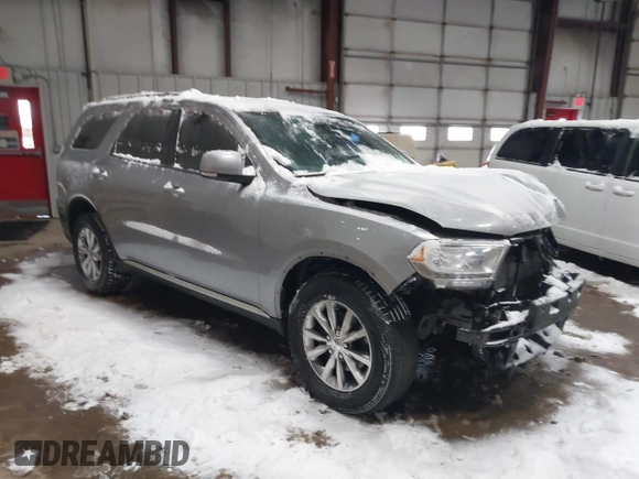 2015 Dodge Durango Limited with VIN 1C4RDJDG3FC729450, listed as a IAAI auction lot 41596260 with 186,495 mi miles and . Bid and sale history available at carsss.com. Image 1.