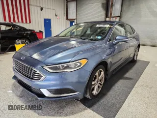2018 Ford Fusion SE with VIN 3FA6P0HD6JR193436, listed as a Copart auction lot 61668785 with 102,608 mi miles and Clean title. Bid and sale history available at DreamBid. Image 1.