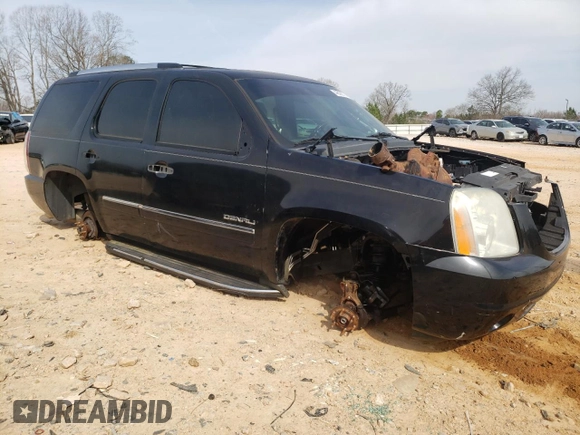 2011 GMC Yukon Denali with VIN 1GKS2EEF3BR137742, listed as a Copart auction lot 48998205 with Not Provided miles and Salvage Title. Bid and sale history available at DreamBid. Image 4.