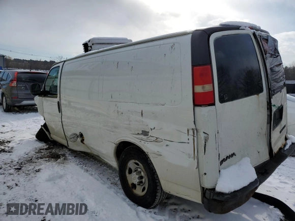 2013 Chevrolet Express Cargo with VIN 1GCWGFBAXD1168503, listed as a Copart auction lot 87638425 with 292,509 mi miles and Clean title. Bid and sale history available at DreamBid. Image 2.