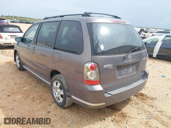 2006 Mazda MPV LX with VIN JM3LW28AX60562766, listed as a IAAI auction lot 42538715 with 161,855 mi miles and . Bid and sale history available at DreamBid. Image 3.