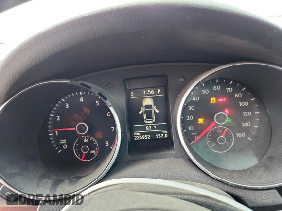 2010 Volkswagen Jetta SE with VIN 3VWTX7AJ6AM663528, listed as a Copart auction lot 60708905 with 225,952 mi miles and Clean title. Bid and sale history available at DreamBid. Image 9.