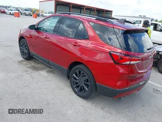 2022 Chevrolet Equinox RS with VIN 3GNAXWEV9NS181906, listed as a IAAI auction lot 42257280 with 44,492 mi miles and . Bid and sale history available at DreamBid. Image 3.