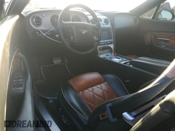2010 Bentley Continental GT with VIN SCBDR3ZA2AC065164, listed as a Copart auction lot 83776144 with 80,416 mi miles and Salvage Title. Bid and sale history available at DreamBid. Image 8.