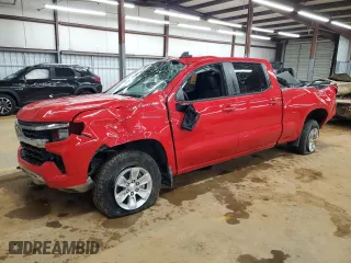 2023 Chevrolet Silverado 1500 LT with VIN 3GCUDDED7PG357836, listed as a Copart auction lot 46102895 with 0 mi miles and Non Repairable. Bid and sale history available at carsss.com. Image 1.