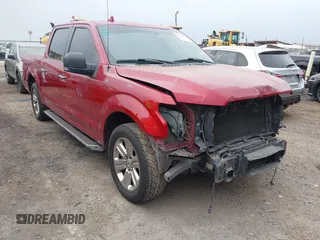 2018 Ford F-150 XL with VIN 1FTEW1CP4JKD16753, listed as a IAAI auction lot 41944820 with 116,511 mi miles and . Bid and sale history available at DreamBid. Image 1.