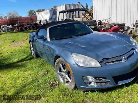 2007 Saturn Sky z VIN 1G8MB35B77Y138485, wystawiony jako Copart lot #46497125 z przebiegiem 90 075 mil mil oraz Szkoda całkowita • Salvage title. Historia ofert i sprzedaży dostępna na DreamBid. Obrazek 1.