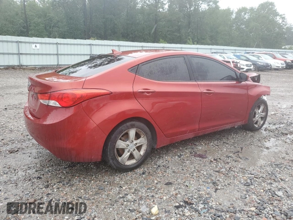 2013 Hyundai Elantra GLS with VIN KMHDH4AE2DU747914, listed as a Copart auction lot 59400225 with 131,302 mi miles and Clean title. Bid and sale history available at DreamBid. Image 3.