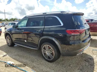 2021 Mercedes-Benz GLS 450 with VIN 4JGFF5KE3MA382289, listed as a Copart auction lot 73892044 with 52,262 mi miles and Salvage Title. Bid and sale history available at DreamBid. Image 2.