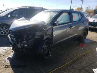 2020 Nissan Kicks S with VIN 3N1CP5BV1LL536772, listed as a Copart auction lot 77213674 with 0 mi miles and Clean Title. Bid and sale history available at carsss.com. Image 1.