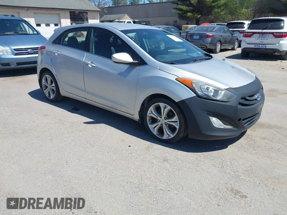 2013 Hyundai Elantra GT with VIN KMHD35LE7DU086883, listed as a IAAI auction lot 42158289 with 117,290 mi miles. Bid and sale history available at carsss.com. Image 1.