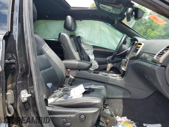 2016 Jeep Grand Cherokee Limited 75th Anniversary with VIN 1C4RJEBG0GC476544, listed as a Copart auction lot 56539365 with 95,989 mi miles and Salvage title. Bid and sale history available at DreamBid. Image 7.