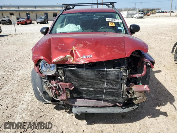 2009 Jeep Compass North with VIN 1J4FT47B29D109589, listed as a Copart auction lot 47480925 with 147,934 mi miles and Salvage Title. Bid and sale history available at carsss.com. Image 5.