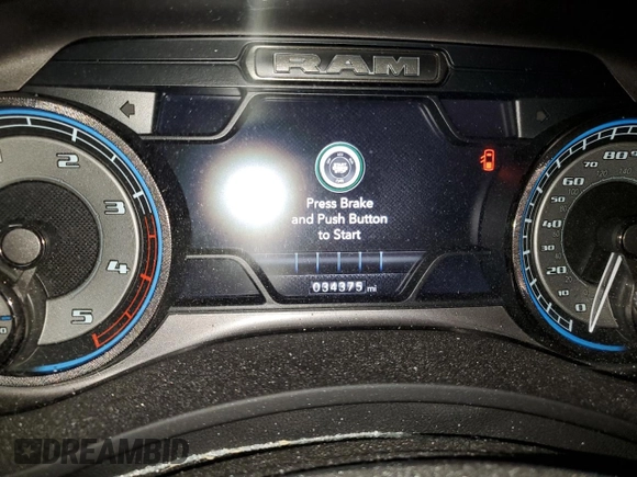 2022 Ram 2500 Limited z VIN 3C6UR5TL7NG127400, wystawiony jako Copart lot #42831425 z przebiegiem 34 375 mil mil oraz Szkoda całkowita • Salvage title. Historia ofert i sprzedaży dostępna na DreamBid. Obrazek 9.