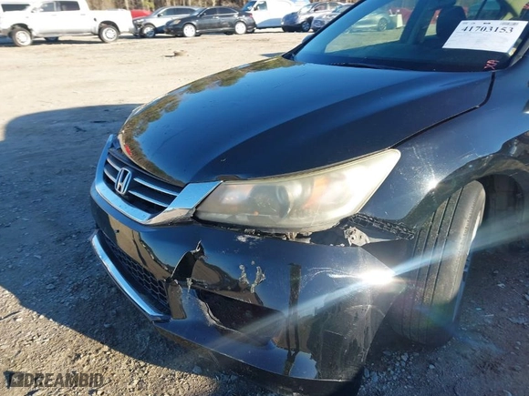 2015 Honda Accord Sedan LX with VIN 1HGCR2F36FA047893, listed as a IAAI auction lot 41703153 with 160,946 mi miles. Bid and sale history available at carsss.com. Image 6.