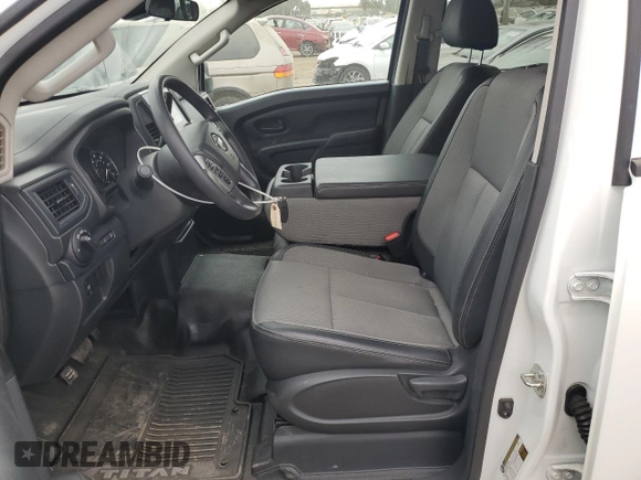 2021 Nissan Titan S с VIN 1N6AA1EE6MN520317, выставлен на аукционе Copart как лот 76320344 с пробегом 24 950 миль миль и Списание • Salvage title. История ставок и продаж доступна на DreamBid. Изображение 7.