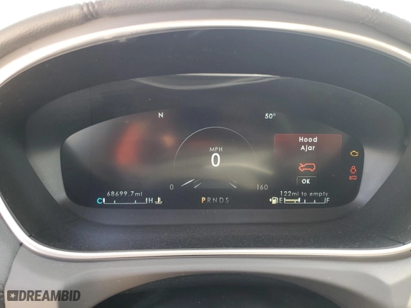 2019 Lincoln Nautilus Standard with VIN 2LMPJ6J95KBL35137, listed as a Copart auction lot 50643955 with 68,699 mi miles and Salvage Title. Bid and sale history available at carsss.com. Image 9.
