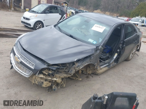 2013 Chevrolet Malibu LTZ with VIN 1G11H5SAXDF190062, listed as a IAAI auction lot 42038247 with 98,086 mi miles and . Bid and sale history available at DreamBid. Image 2.