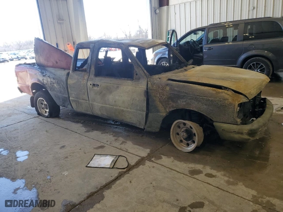 1994 Ford Ranger Splash with VIN 1FTCR14X4RPA07411, listed as a Copart auction lot 49905595 with 0 mi miles and Non Repairable. Bid and sale history available at carsss.com. Image 4.