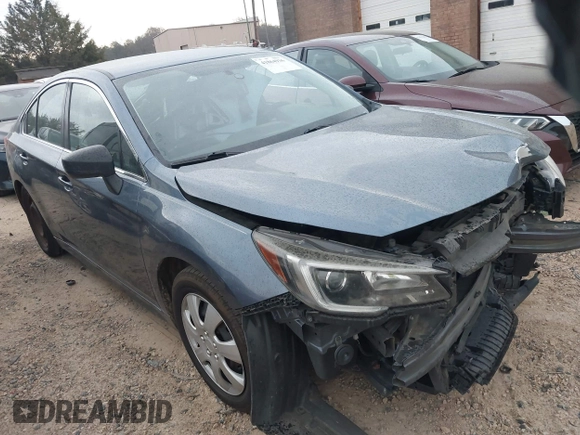 2018 Subaru Legacy with VIN 4S3BNAA66J3044801, listed as a IAAI auction lot 41864936 with 215,170 mi miles. Bid and sale history available at carsss.com. Image 1.