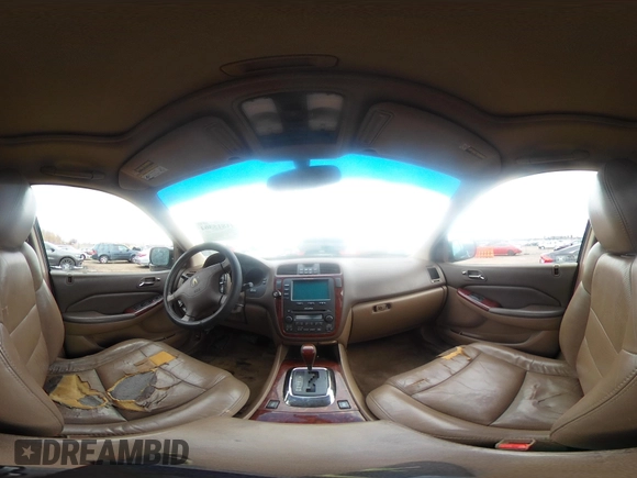 2005 Acura MDX with VIN 2HNYD18235H528356, listed as a IAAI auction lot 41815304 with 170,385 mi miles. Bid and sale history available at carsss.com. Image 18.