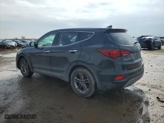 2017 Hyundai Santa Fe Sport 2.4L with VIN 5NMZTDLB9HH027955, listed as a Copart auction lot 46756755 with 61,430 mi miles and Salvage Title. Bid and sale history available at carsss.com. Image 2.