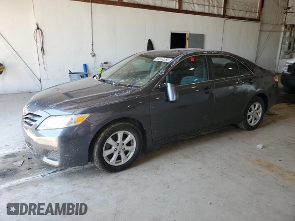 2011 Toyota Camry LE with VIN 4T1BF3EK5BU753369, listed as a Copart auction lot 59134255 with 34,811 mi miles and Salvage title. Bid and sale history available at DreamBid. Image 1.