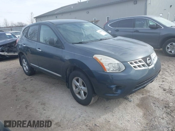 2012 Nissan Rogue S with VIN JN8AS5MV4CW700417, listed as a IAAI auction lot 41606235 with 141,935 mi miles and . Bid and sale history available at DreamBid. Image 1.