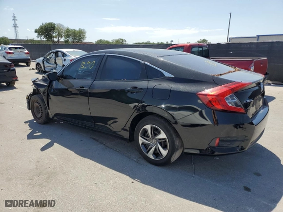2018 Honda Civic Sedan LX with VIN 2HGFC2F57JH540041, listed as a Copart auction lot 51064925 with 91,015 mi miles and Salvage Title. Bid and sale history available at carsss.com. Image 2.