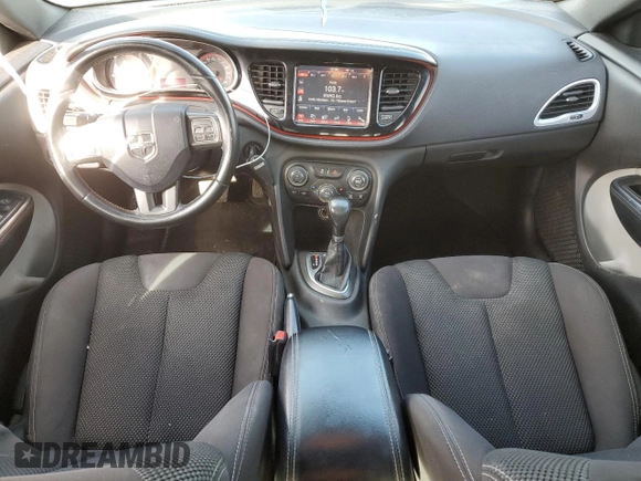 2015 Dodge Dart SXT with VIN 1C3CDFBB7FD205310, listed as a Copart auction lot 46233685 with 133,843 mi miles and Salvage Title. Bid and sale history available at carsss.com. Image 8.
