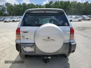 2001 Toyota RAV4 with VIN JTEGH20V510026430, listed as a Copart auction lot 55208815 with 235,190 mi miles and Salvage title. Bid and sale history available at DreamBid. Image 6.