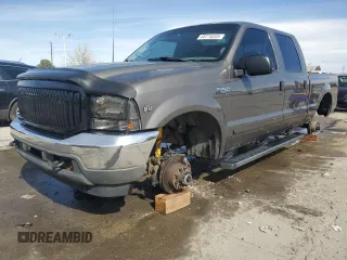 2002 Ford F-250 XL with VIN 1FTNW21L82EB21258, listed as a Copart auction lot 48775345 with 217,156 mi miles and Salvage title. Bid and sale history available at DreamBid. Image 1.