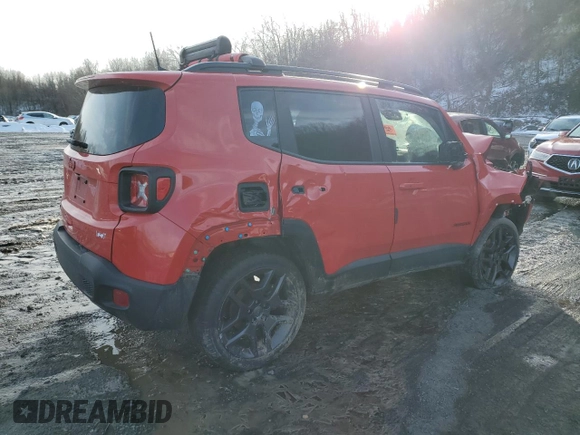 2022 Jeep Renegade Latitude with VIN ZACNJDB12NPN77353, listed as a Copart auction lot 45815615 with Not provided miles and Salvage title. Bid and sale history available at DreamBid. Image 3.