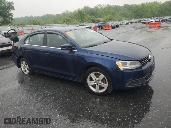 2013 Volkswagen Jetta TDI w/Premium with VIN 3VW3L7AJ2DM387655, listed as a Copart auction lot 56869615 with Not provided miles and Clean title. Bid and sale history available at DreamBid. Image 4.