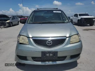 2003 Mazda MPV LX with VIN JM3LW28AX30369643, listed as a Copart auction lot 65802104 with 146,052 mi miles and Salvage Title. Bid and sale history available at carsss.com. Image 5.