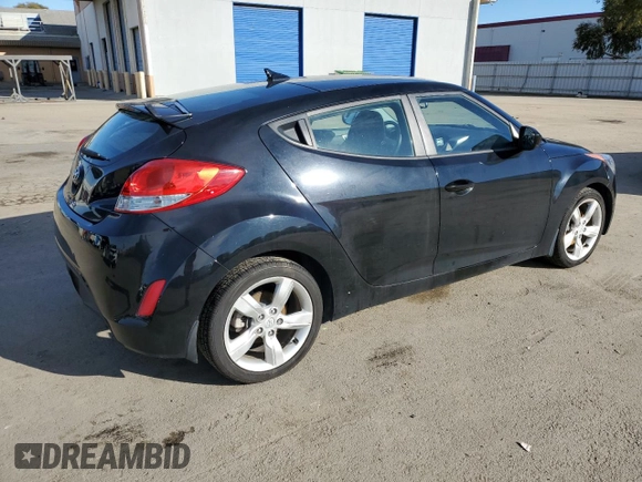 2012 Hyundai Veloster w/Red Int with VIN KMHTC6AD2CU065143, listed as a Copart auction lot 87262524 with 111,448 mi miles and Clean title. Bid and sale history available at DreamBid. Image 3.