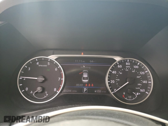 2021 Nissan Sentra SV with VIN 3N1AB8CV3MY274098, listed as a Copart auction lot 53287935 with 65,284 mi miles and Salvage title. Bid and sale history available at DreamBid. Image 9.