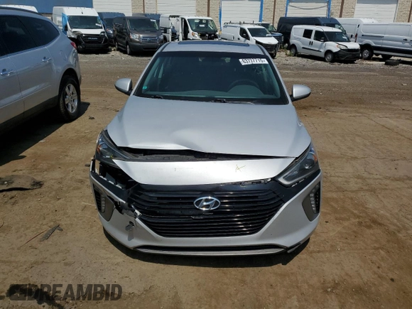 2018 Hyundai Ioniq Limited with VIN KMHC85LCXJU071785, listed as a Copart auction lot 63737715 with 73,002 mi miles and Clean title. Bid and sale history available at DreamBid. Image 5.