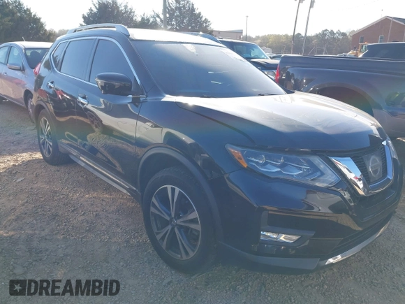 2017 Nissan Rogue SL with VIN 5N1AT2MT0HC856366, listed as a IAAI auction lot 41894810 with 76,914 mi miles and . Bid and sale history available at DreamBid. Image 1.