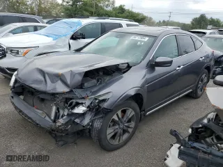 2015 Honda Crosstour EX-L with VIN 5J6TF2H5XFL004792, listed as a Copart auction lot 65592264 with 37,153 mi miles and Salvage Title. Bid and sale history available at carsss.com. Image 1.