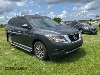 2014 Nissan Pathfinder S z VIN 5N1AR2MN4EC699131, wystawiony jako Copart lot #59728555 z przebiegiem 112 389 mil mil oraz Czysty tytuł • Clean title. Historia ofert i sprzedaży dostępna na DreamBid. Obrazek 1.