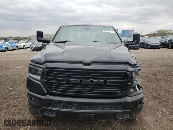 2021 Ram 1500 Big Horn с VIN 1C6SRFMT1MN774182, выставлен на аукционе Copart как лот 54378115 с пробегом 63 627 миль миль и Списание • Salvage title. История ставок и продаж доступна на DreamBid. Изображение 5.