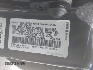 2009 Toyota Corolla with VIN 1NXBU40E39Z067256, listed as a IAAI auction lot 41943961 with 144,659 mi miles. Bid and sale history available at carsss.com. Image 9.