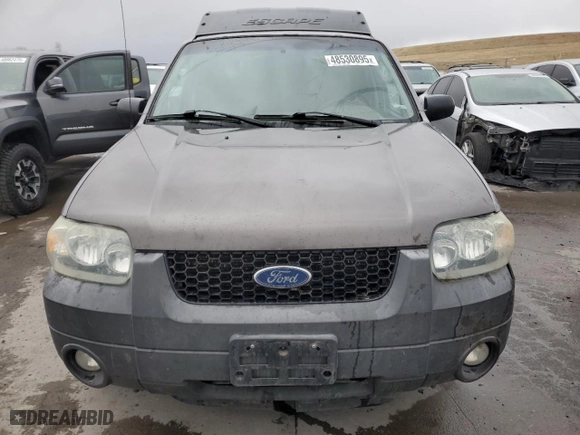 2007 Ford Escape XLT with VIN 1FMCU93167KA93496, listed as a Copart auction lot 48530895 with 170,908 mi miles and Salvage Title. Bid and sale history available at carsss.com. Image 5.