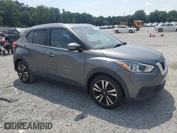 2018 Nissan Kicks S with VIN 3N1CP5CU0JL520047, listed as a Copart auction lot 61968345 with 133,447 mi miles and Clean title. Bid and sale history available at DreamBid. Image 4.