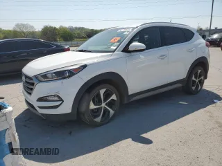2017 Hyundai Tucson Limited with VIN KM8J3CA28HU386339, listed as a Copart auction lot 52775125 with 166,900 mi miles and Clean Title. Bid and sale history available at carsss.com. Image 1.