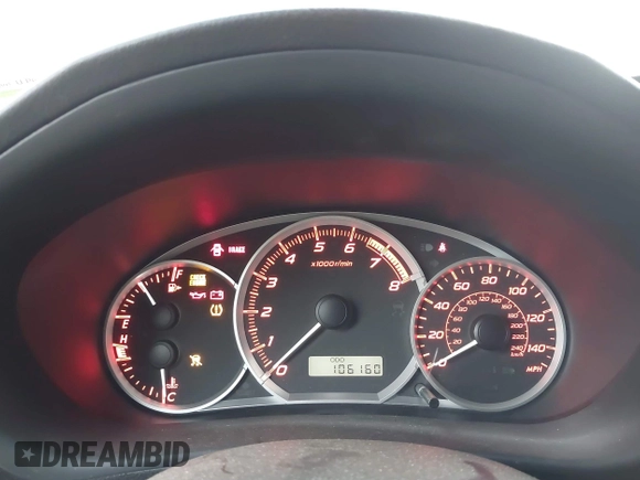 2011 Subaru WRX WRX Limited with VIN JF1GR7E69BG813296, listed as a IAAI auction lot 42533687 with 106,160 mi miles and . Bid and sale history available at DreamBid. Image 7.