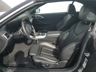 2024 BMW 4 Series 430i with VIN WBA23AT05RCR37355, listed as a Copart auction lot 89371545 with 19,996 mi miles and Salvage title. Bid and sale history available at DreamBid. Image 7.