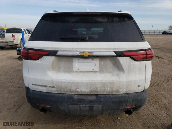 2023 Chevrolet Traverse LT Leather with VIN 1GNEVHKW4PJ225055, listed as a Copart auction lot 48585715 with 40,571 mi miles and Salvage Title. Bid and sale history available at carsss.com. Image 6.